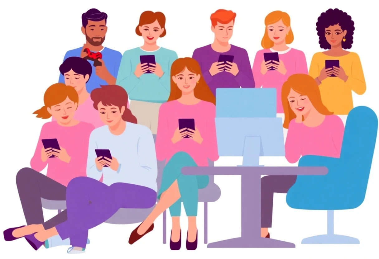 Utilisateurs d'applications de rencontre