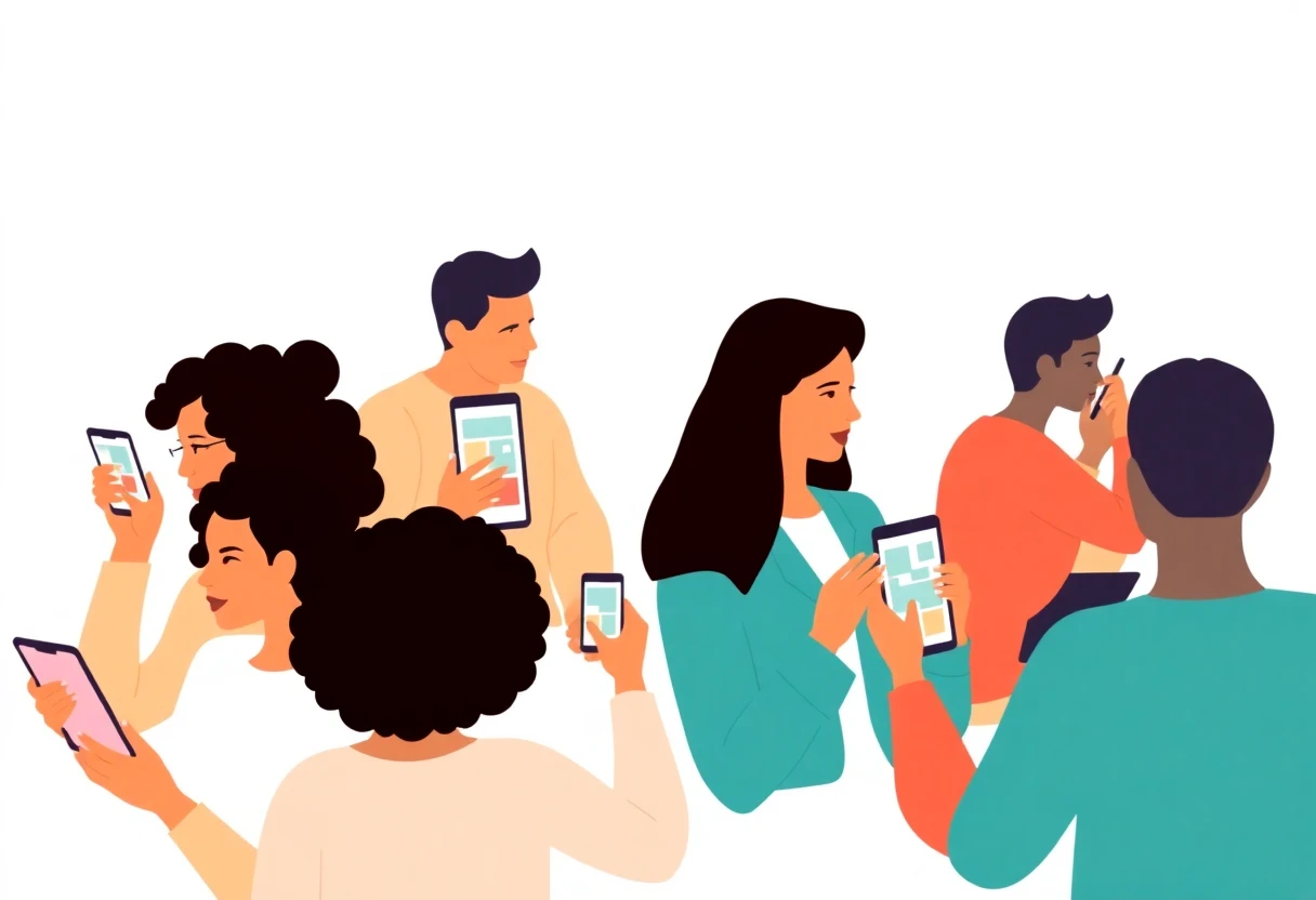 Utilisation d'applications sur appareils mobiles