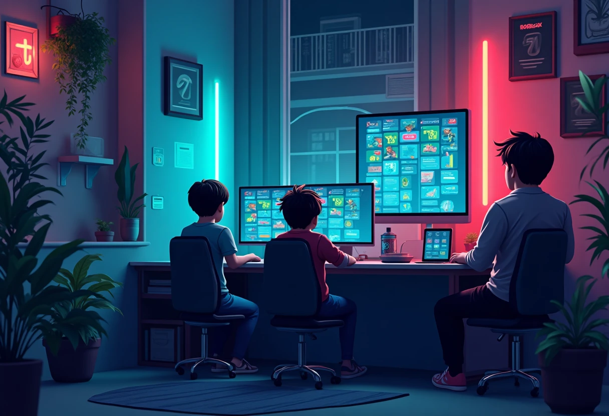 Personnalisation d'avatars Roblox