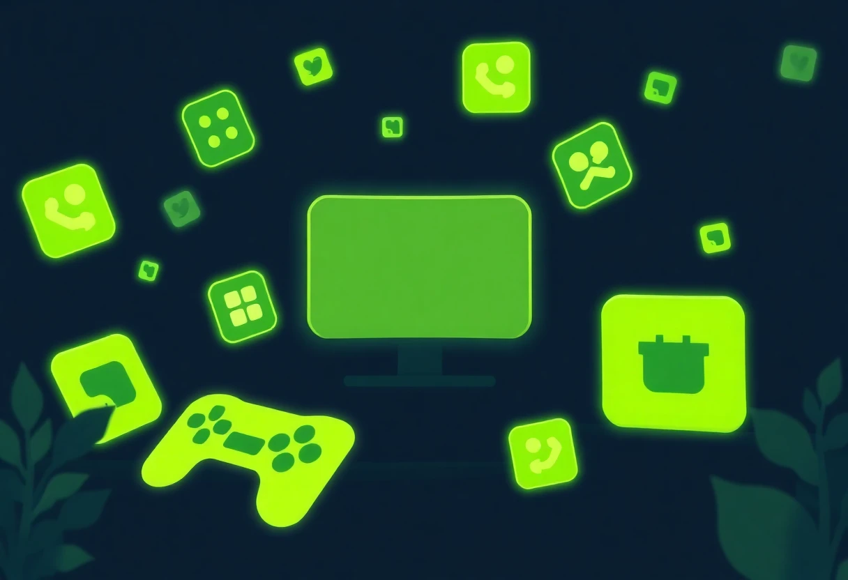 Esthétique de jeu futuriste