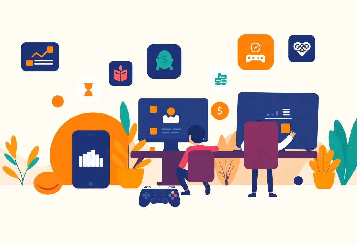 Illustration des meilleures applications de budgeting