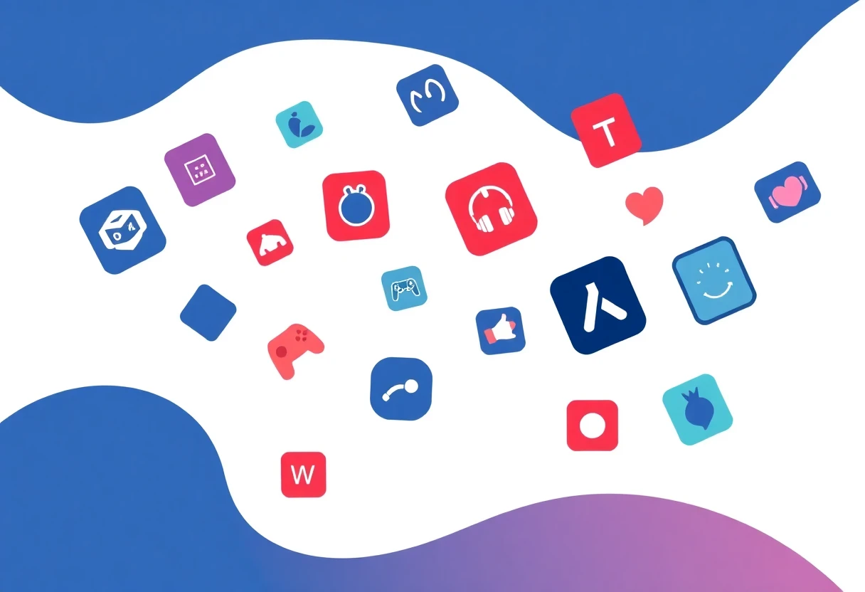 Icônes d'applications de fitness