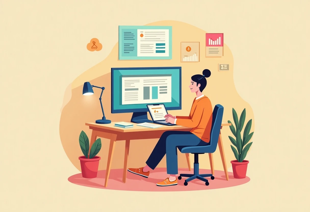 Utilisation d'une application de gestion budgétaire
