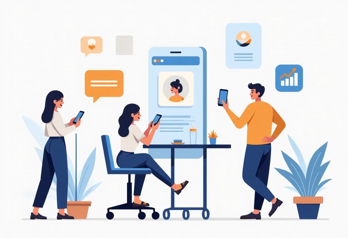 Exploration d'applications sociales