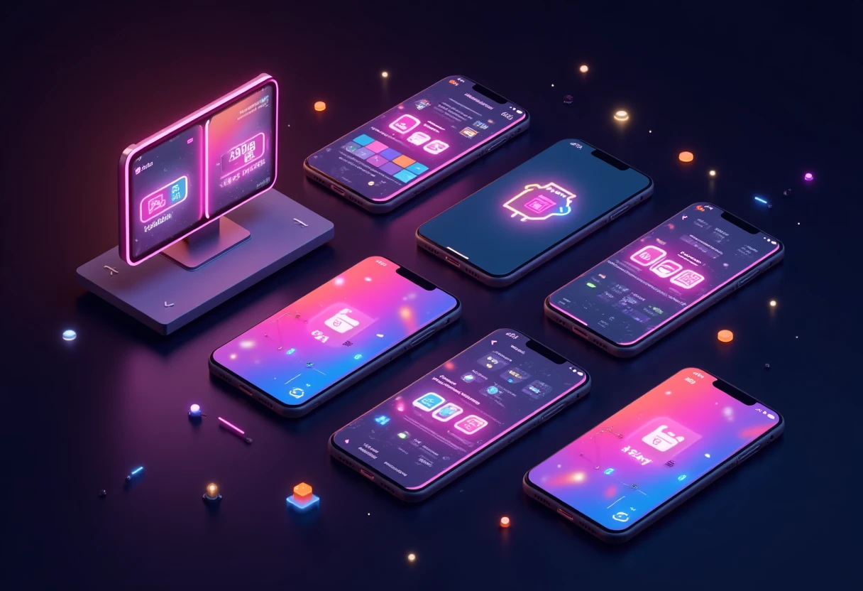 Top shopping apps illustrated