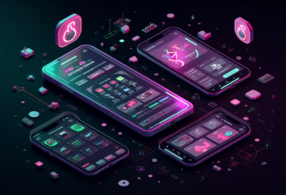 Interface sociale futuriste