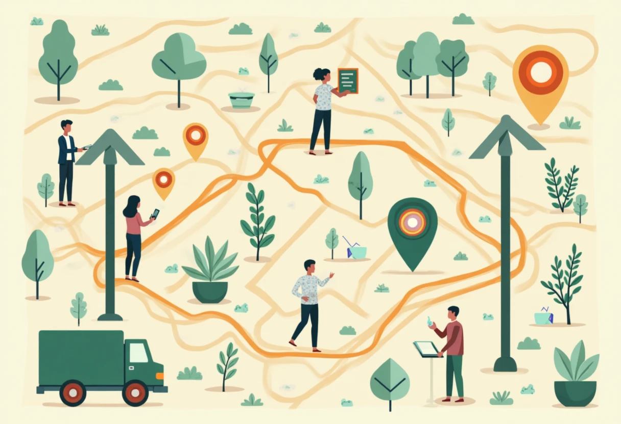 Carte des opportunités d'emploi