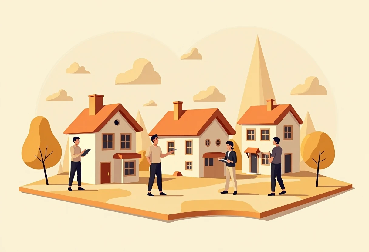 Illustration des plateformes de location d'appartements