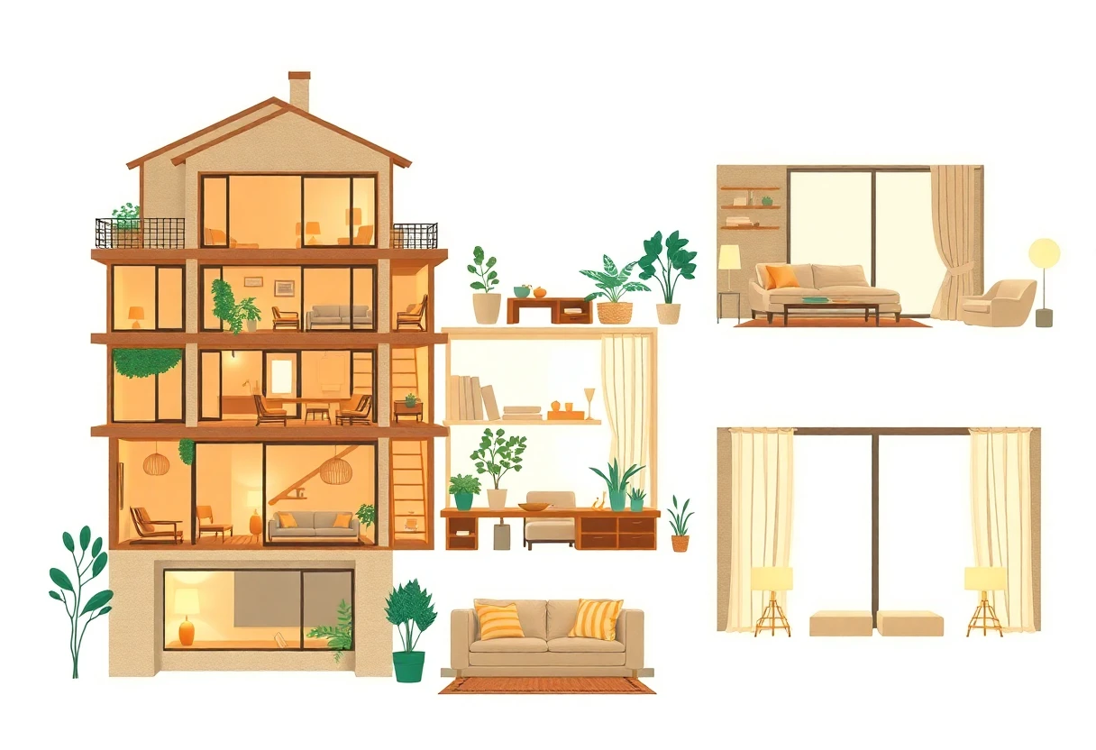 Appartements modernes et lumineux
