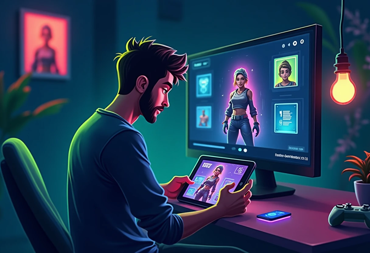 Personnalisation de skins Fortnite