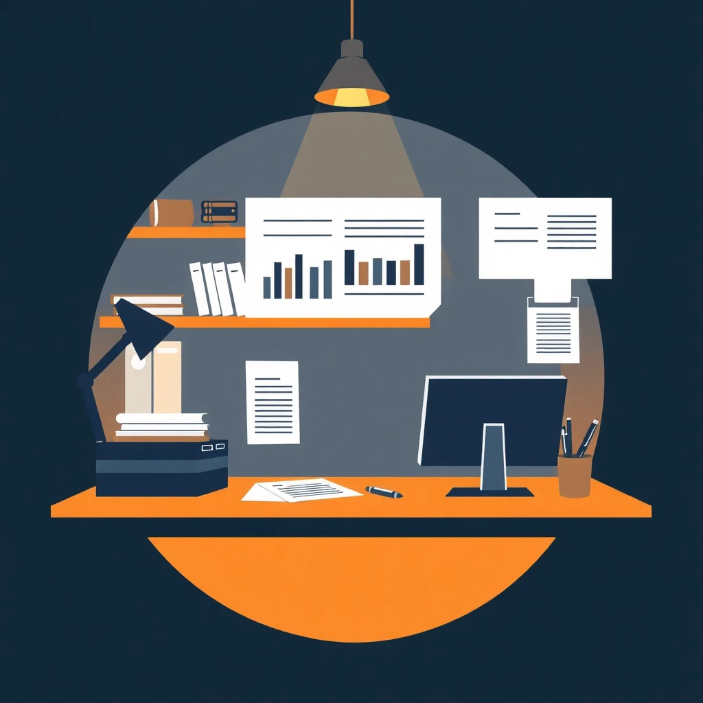 Environnements de travail administratifs modernes