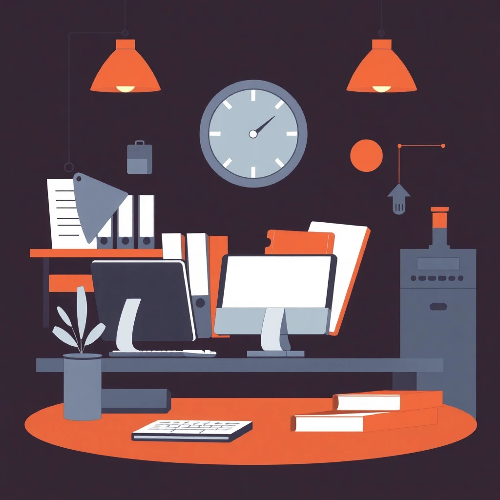 Environnement de travail professionnel