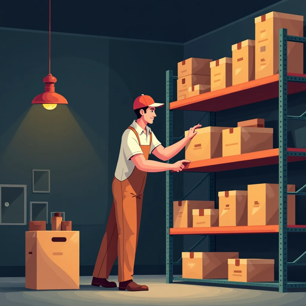 Travail en entrepôt