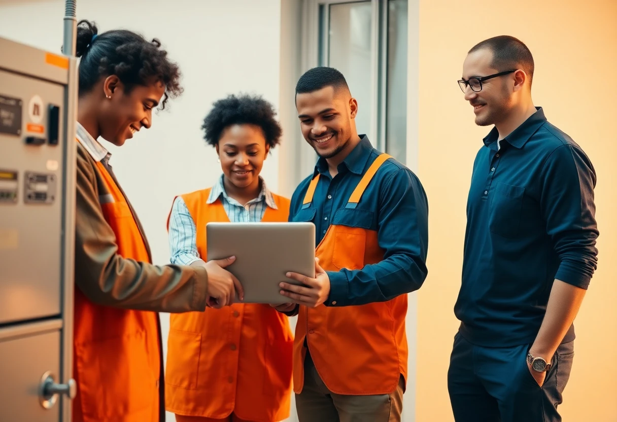 Technicien en maintenance au travail