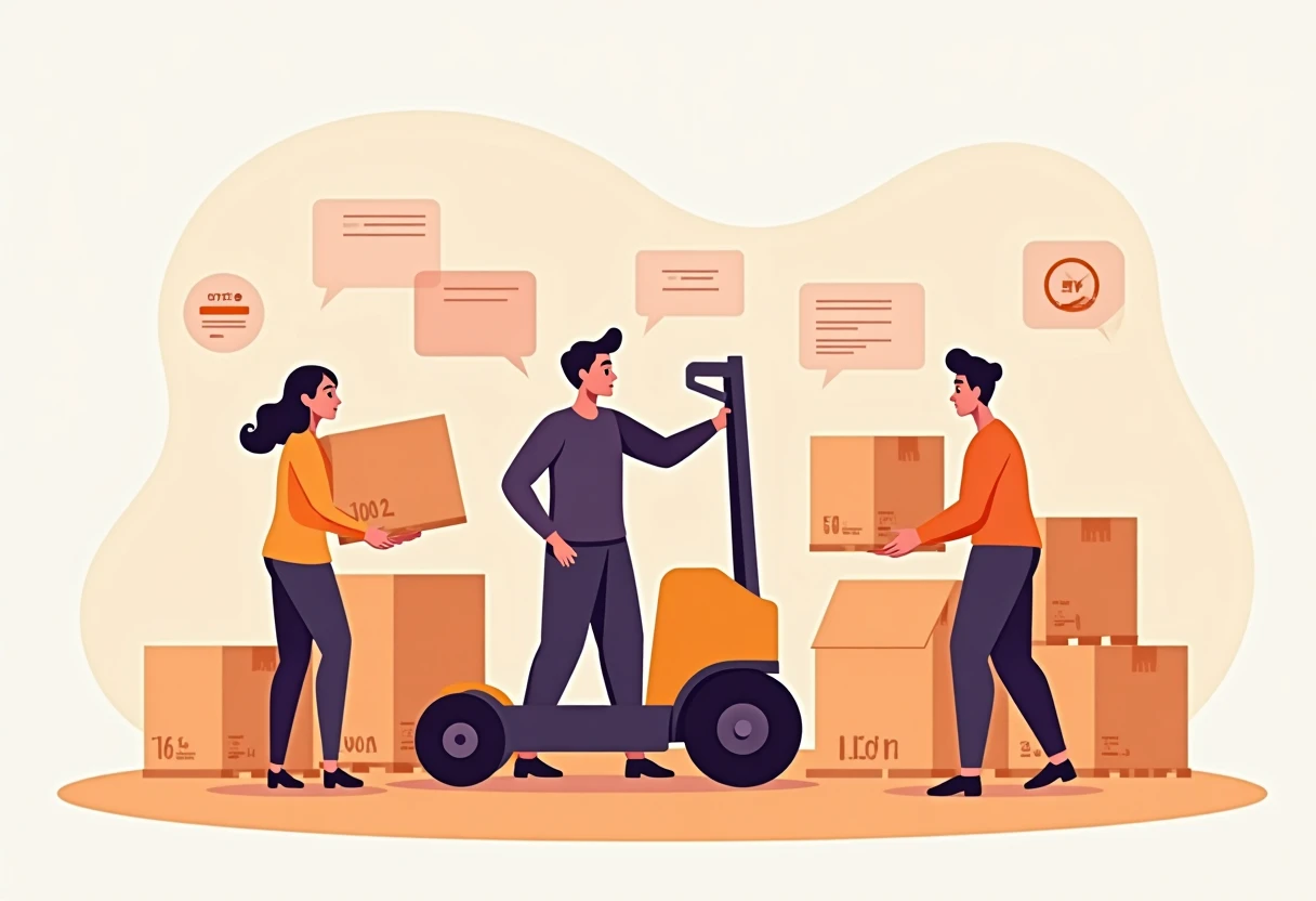 Postes en entrepôt avec potentiel d'évolution