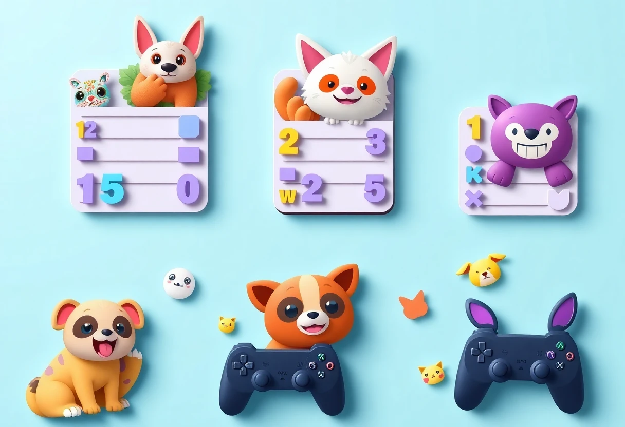 Popular animal-themed mobile games
