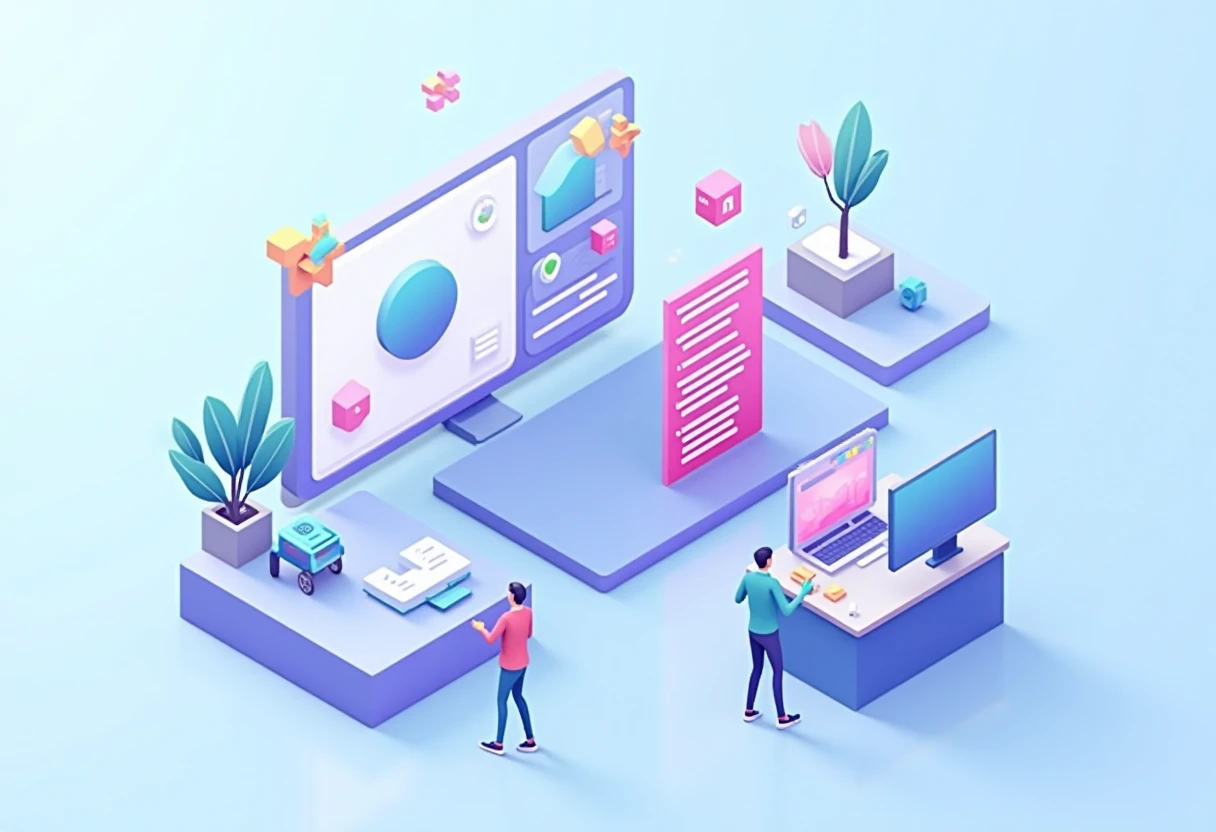 Illustration abstraite de jeux vidéo