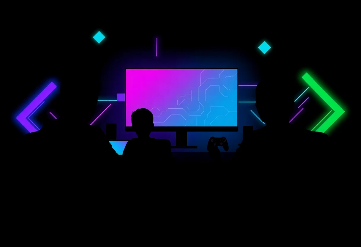 Illustration de jeu immersif