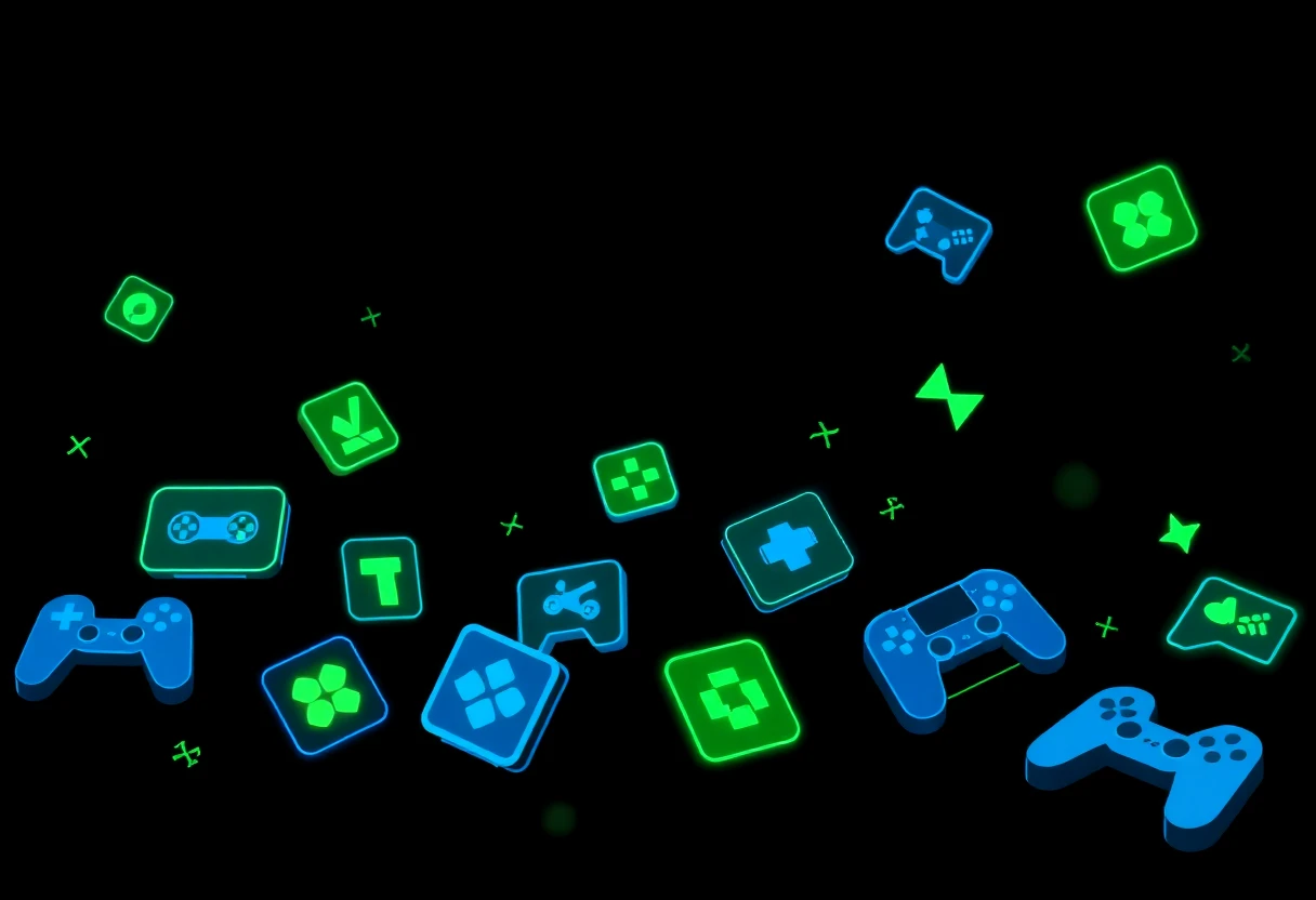 Illustration de jeux mobiles pour freelancers