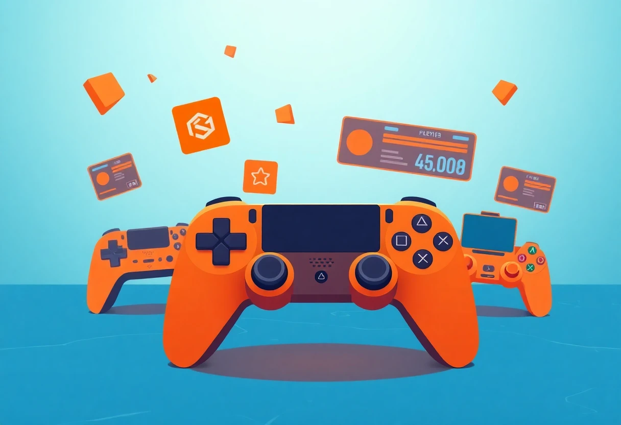 Illustration des jeux mobiles RPG