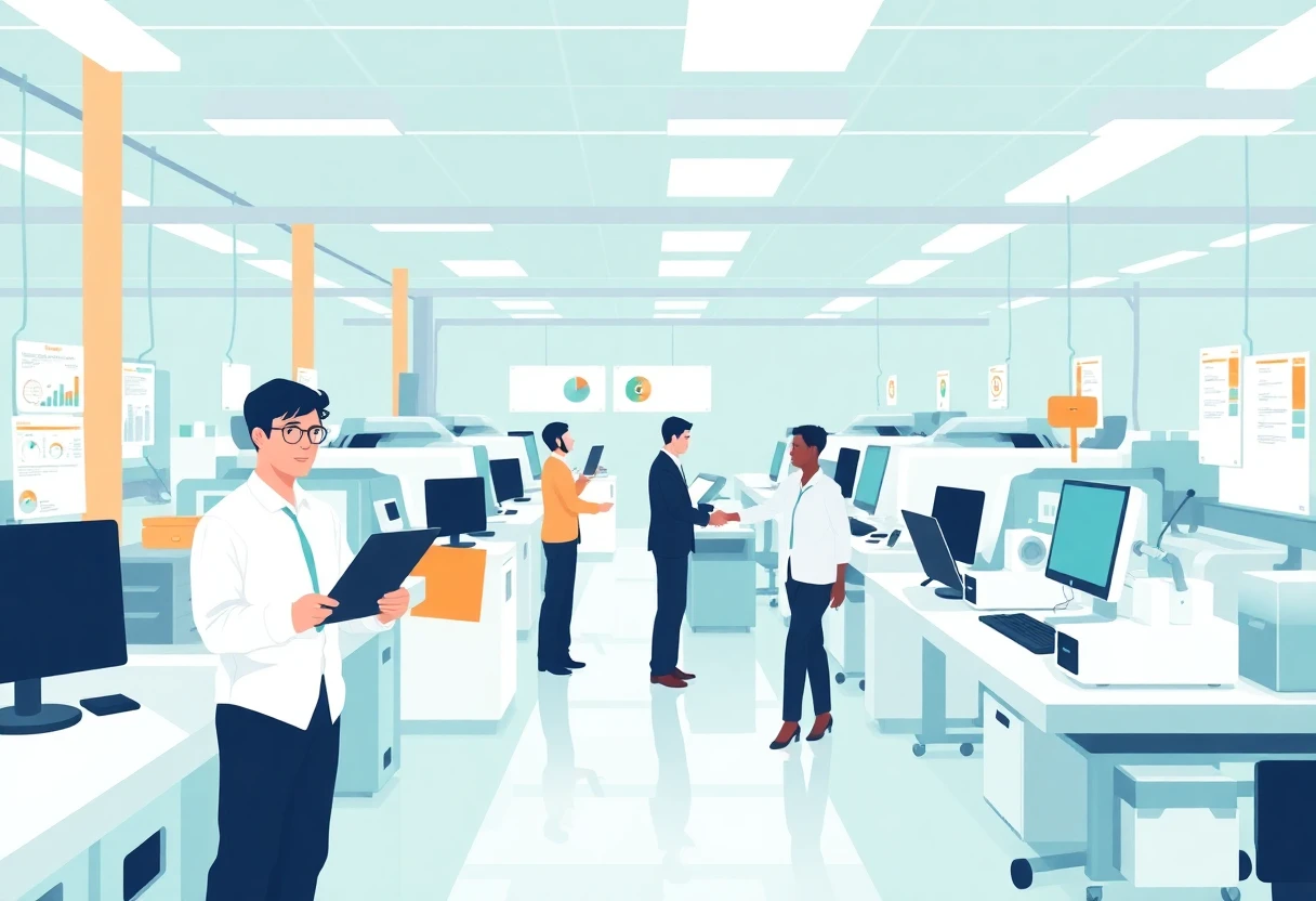 Environnement de production moderne