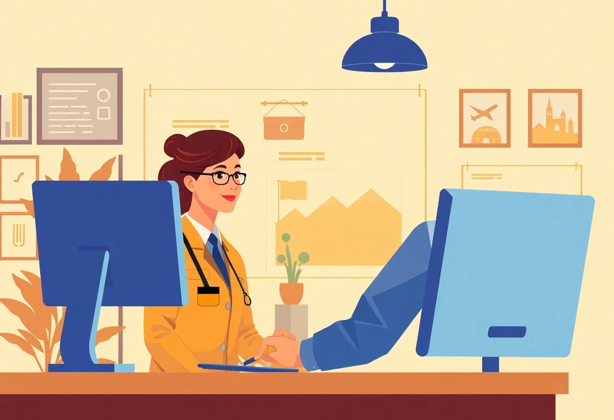Agent de service client voyage