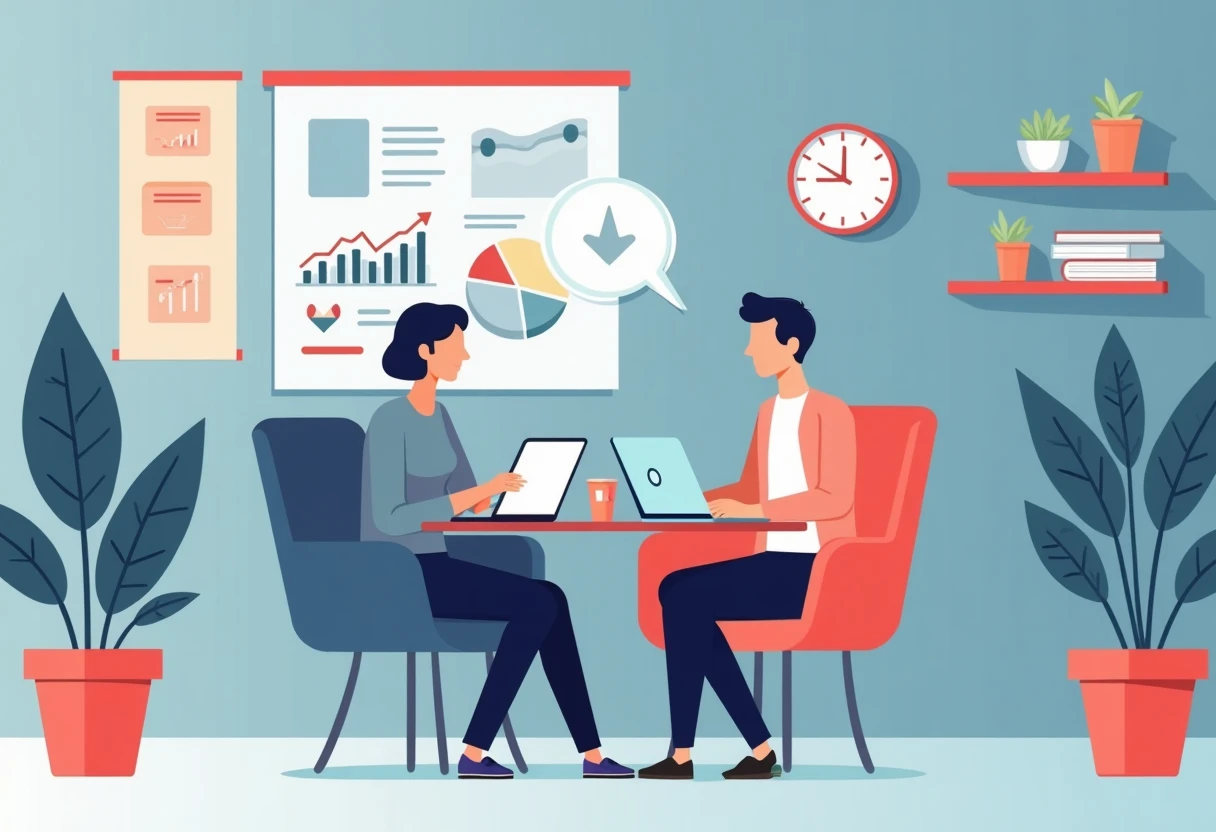 Ingénieur logiciel freelance au travail