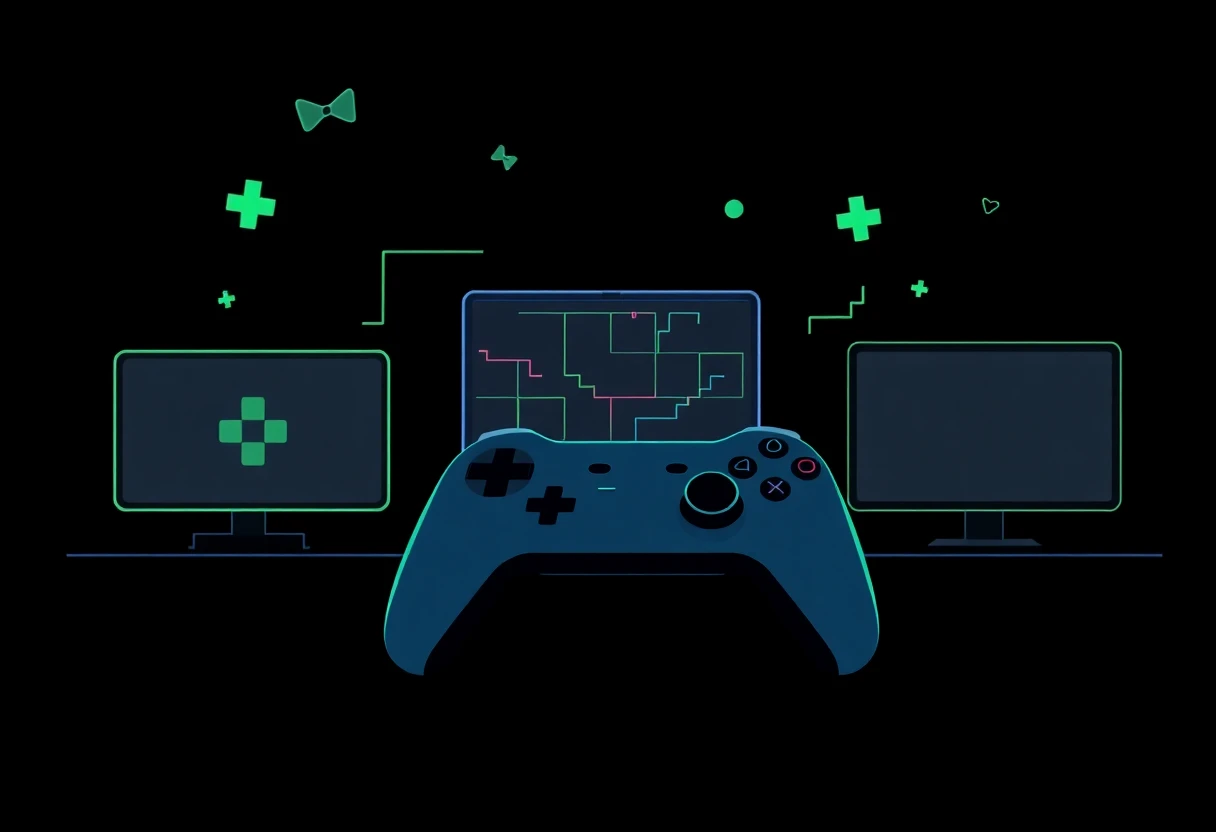 Motifs de jeux abstraits