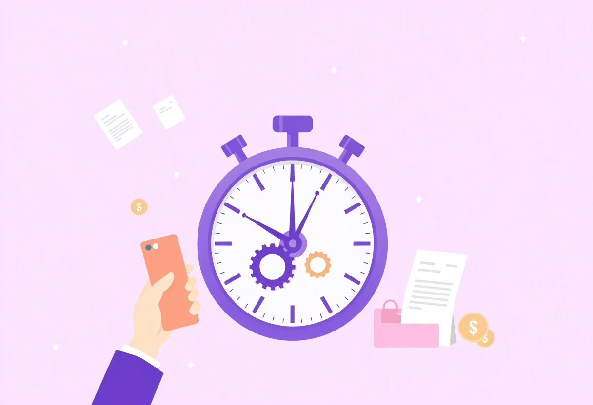 Fast loan approval illustration