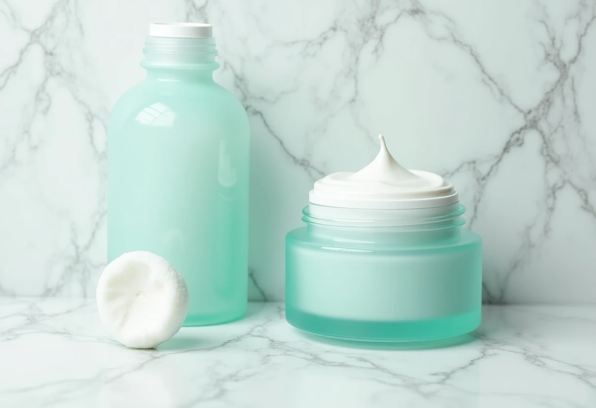 Masque facial de luxe