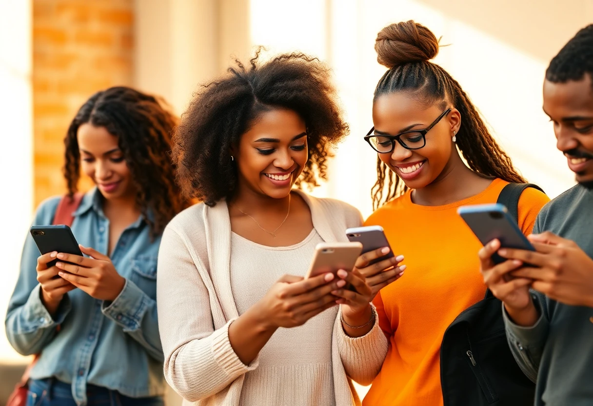 Lifestyle apps in use