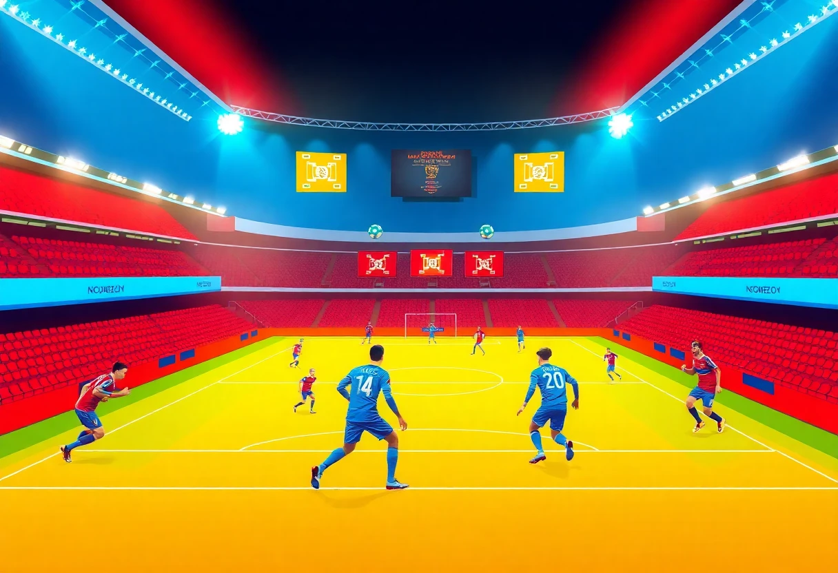 Ligue 1 match scene