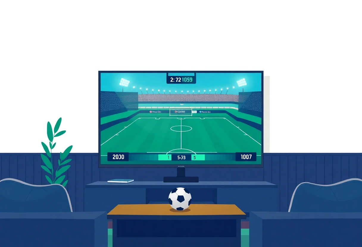 Transmisión de fútbol en vivo