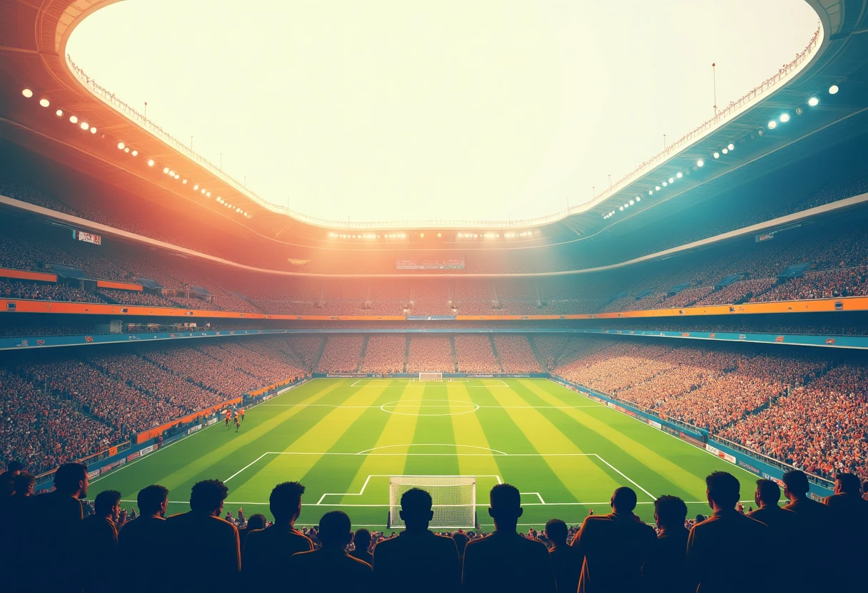 Partido PSG vs Lorient en escenario vibrante