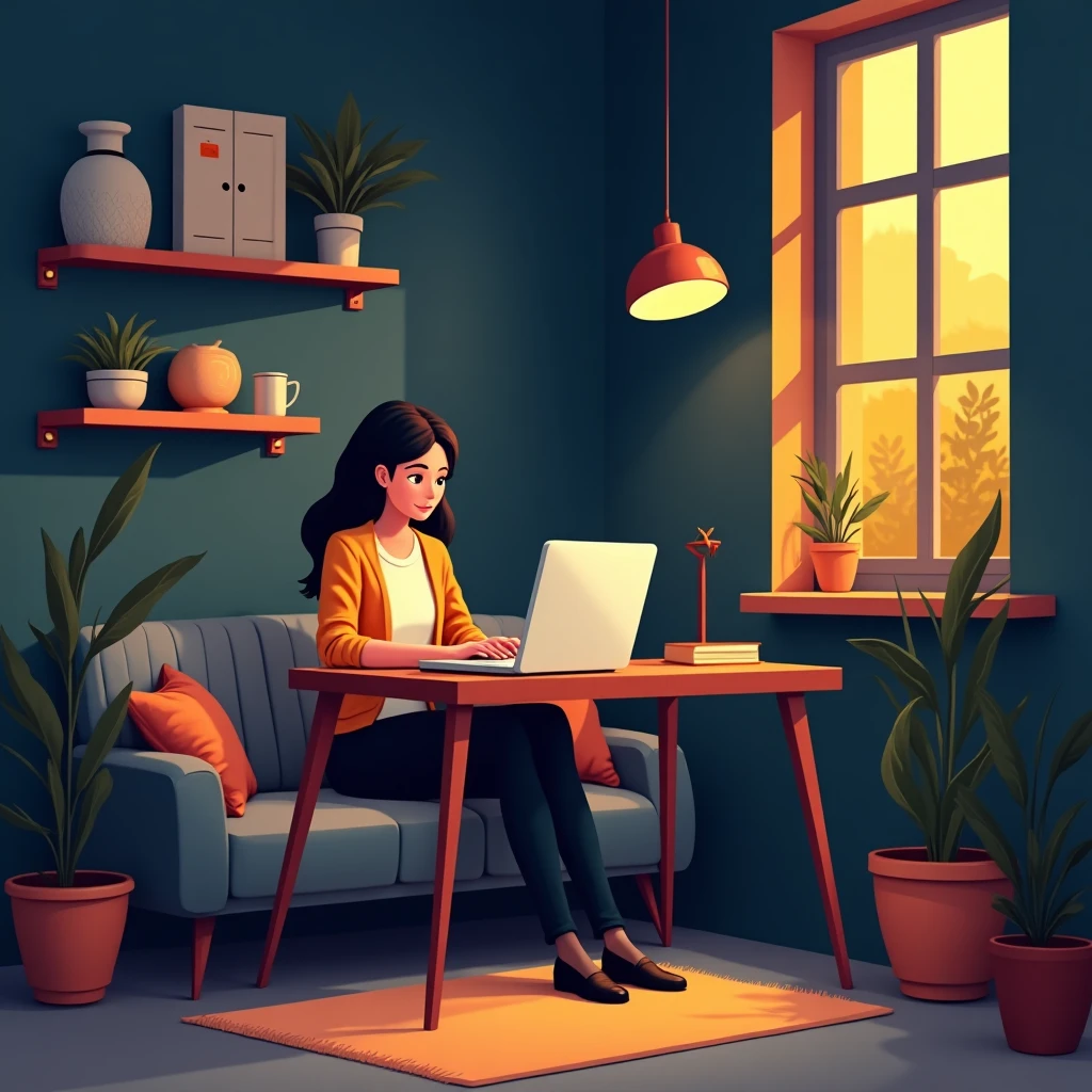 Trabajando desde casa