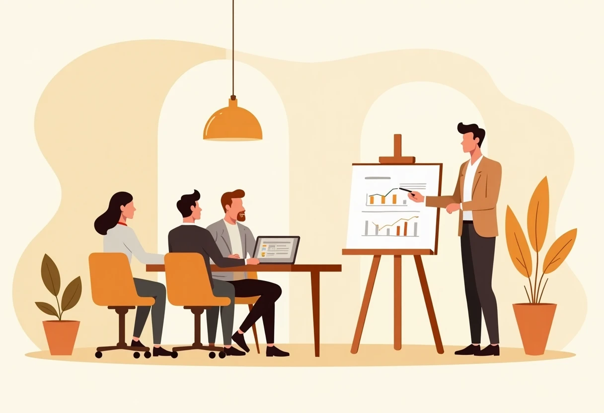 Rol de gerente supervisando