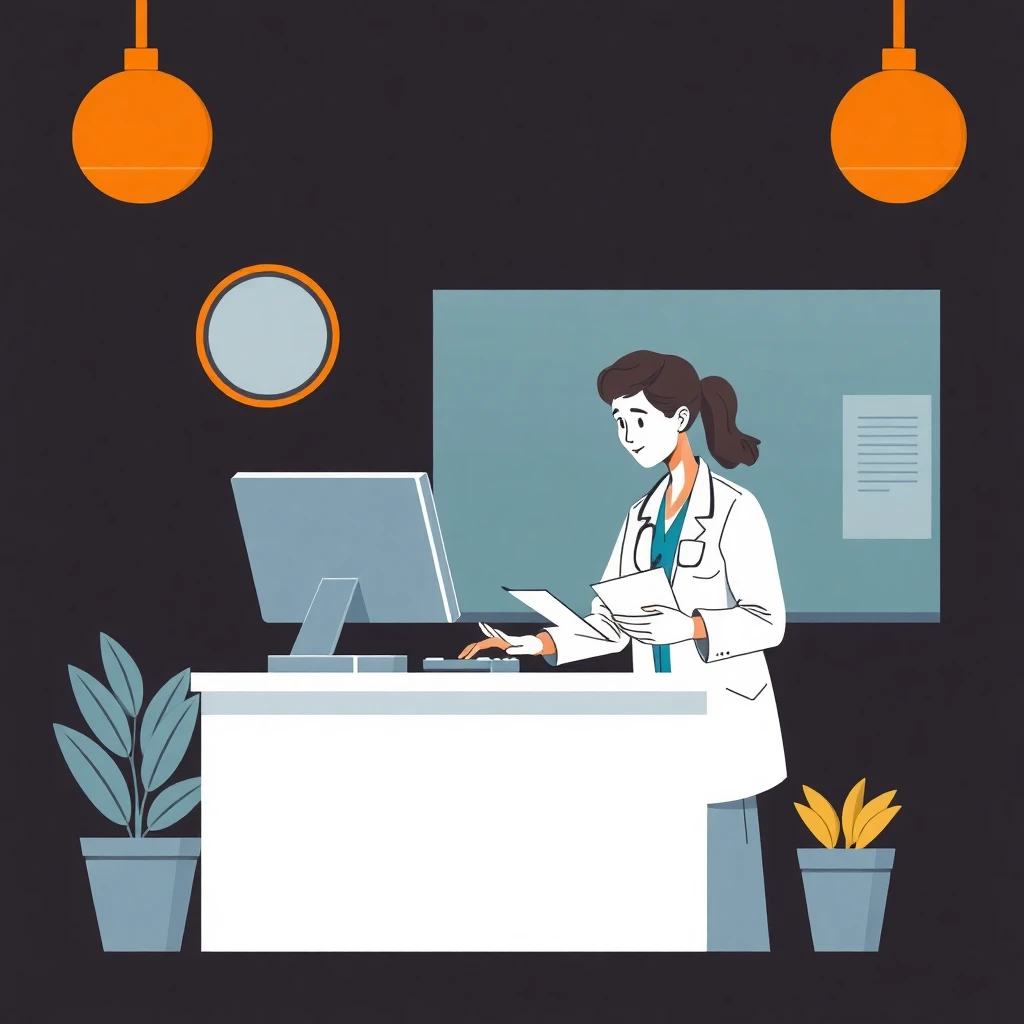 Trabajo de asistente de recepción médica
