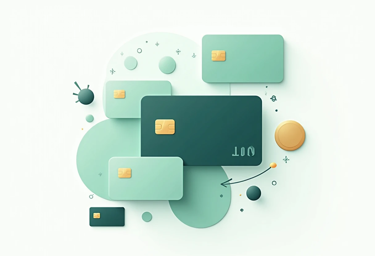 Credit card options illustrated