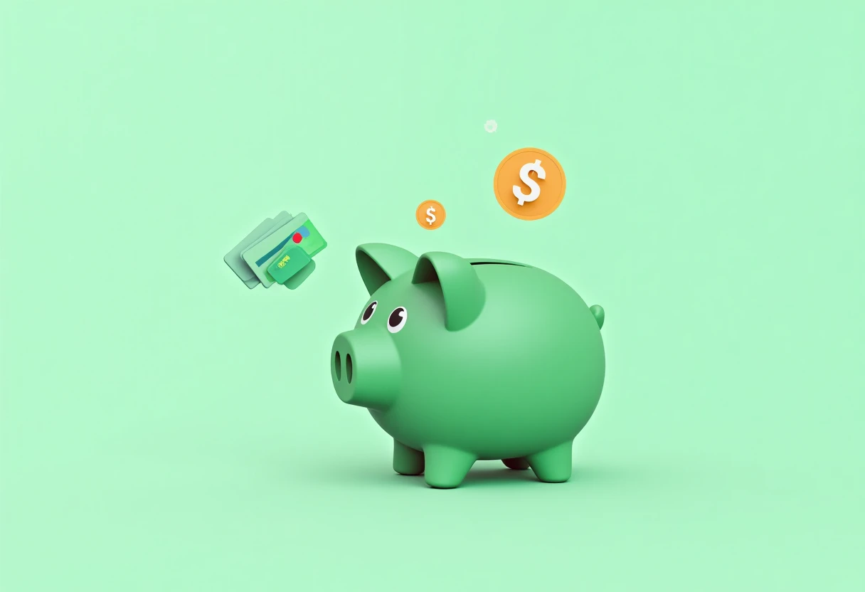 Low interest credit card illustration