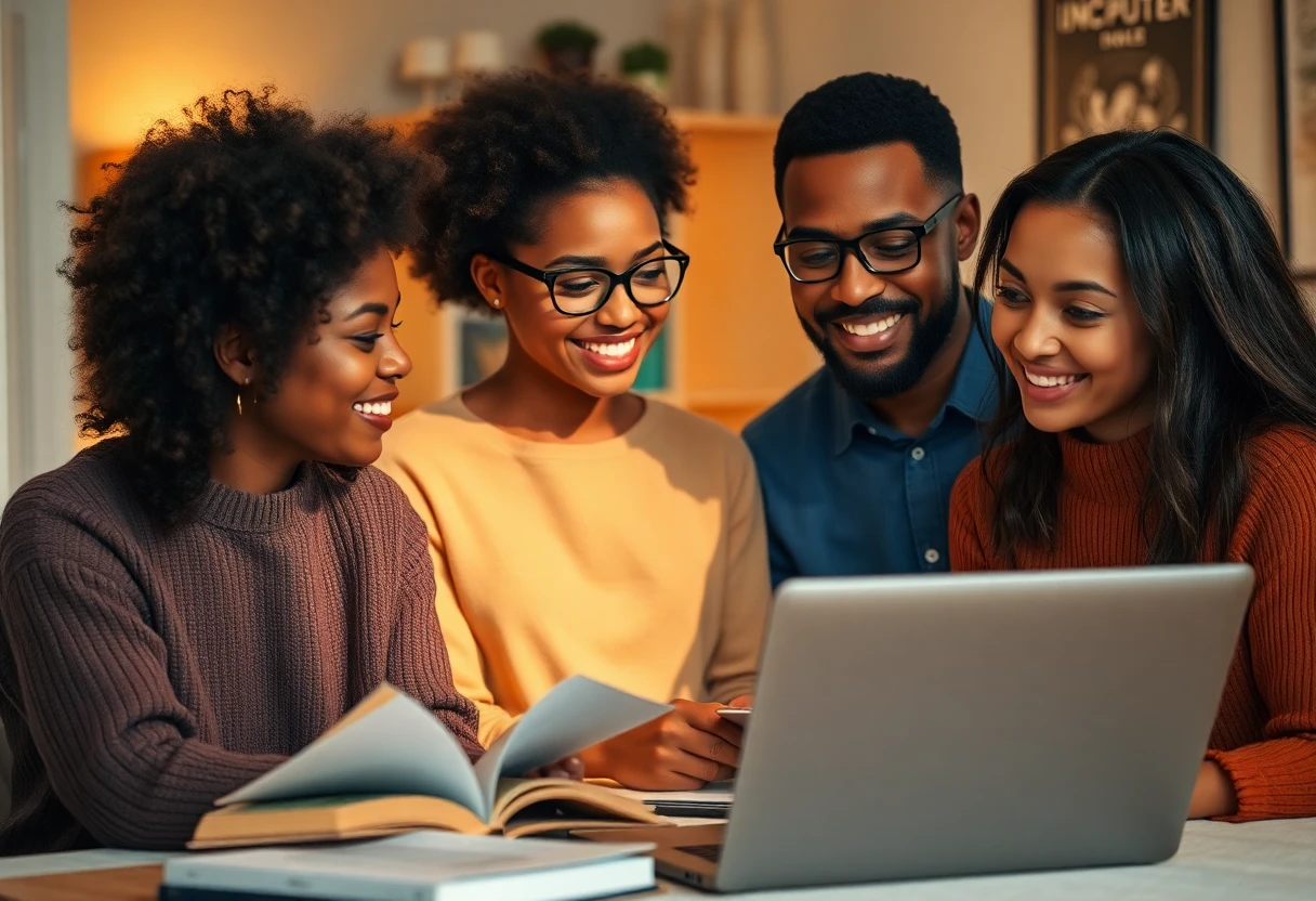 Home study setup for language learning