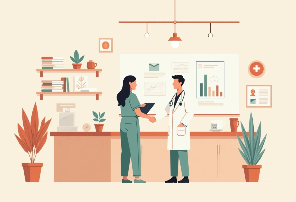 Comparaison des rôles de médecin et infirmier