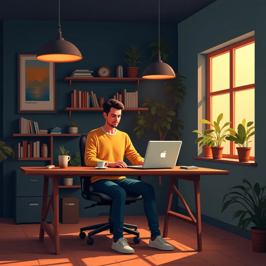 Trabajando desde casa como freelancer