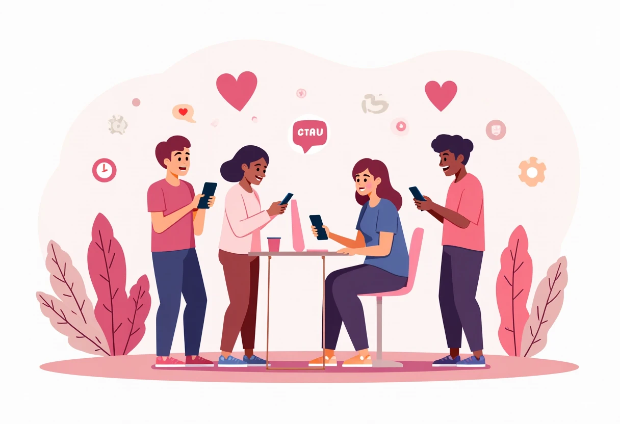 Interações amigáveis em apps