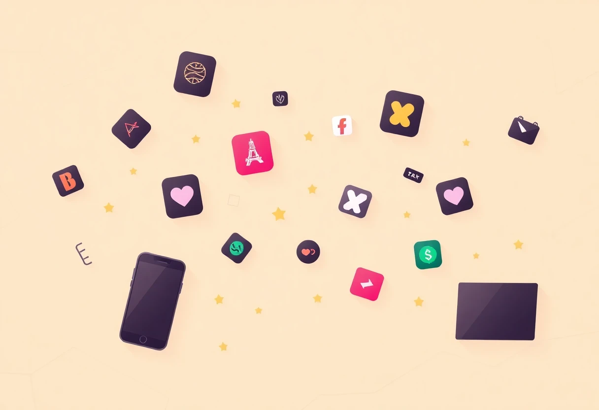 Ilustração dos melhores apps de restauração de fotos