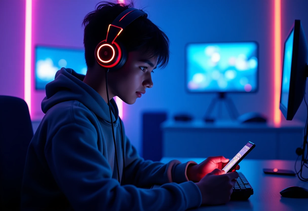 Jogador de Roblox imerso em um ambiente de jogo