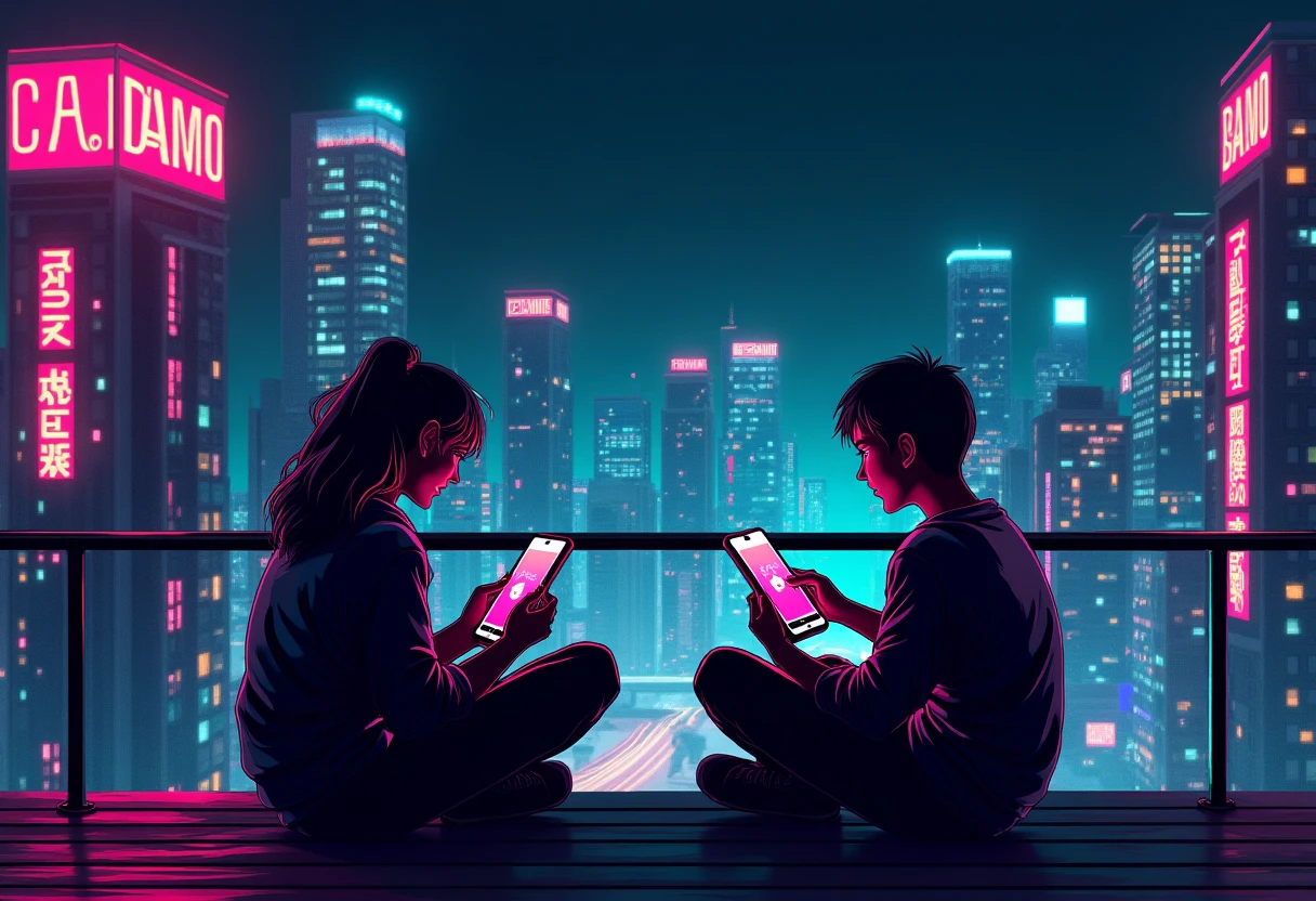 Conectando a través de apps sociales