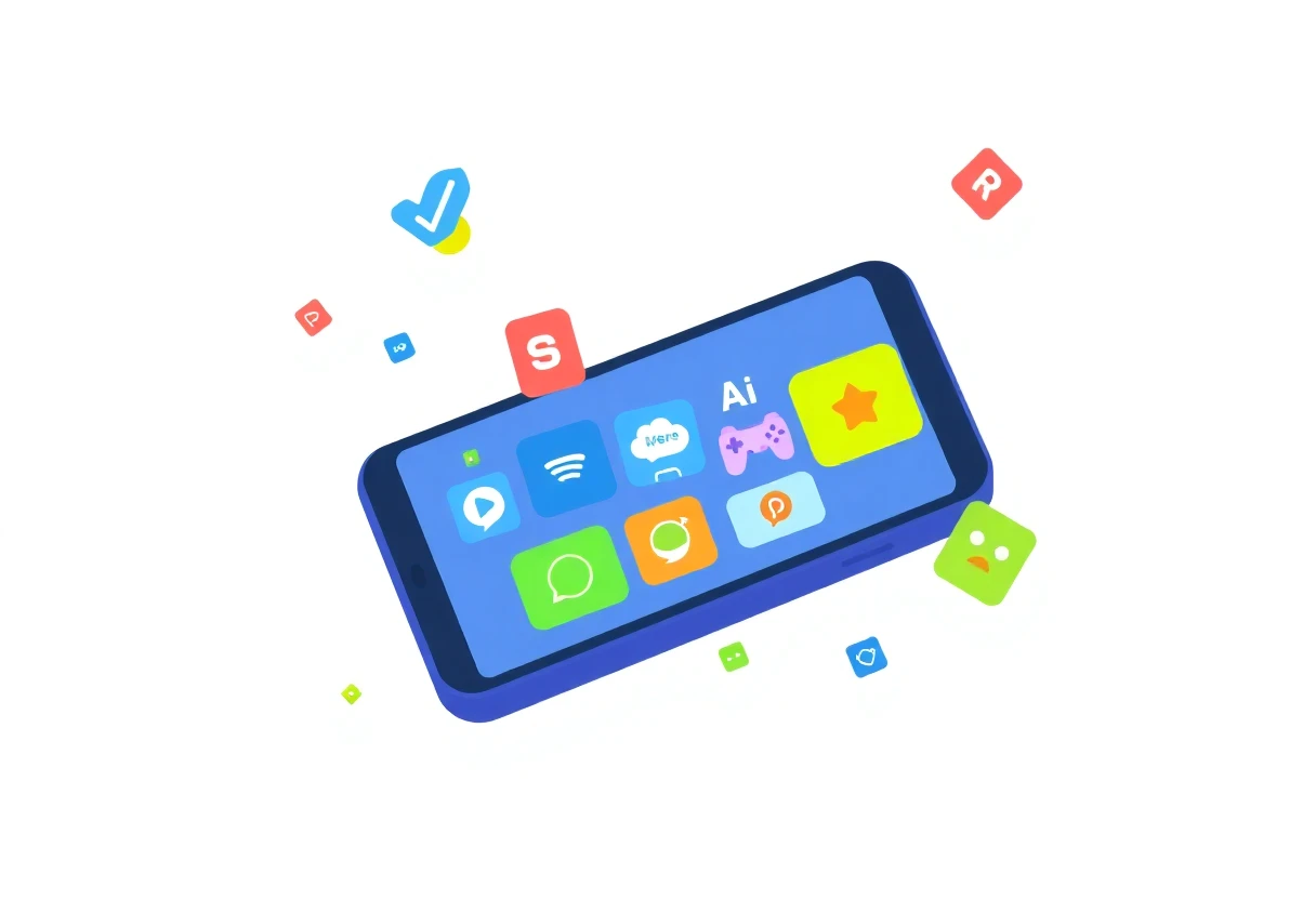 Messaging apps illustration