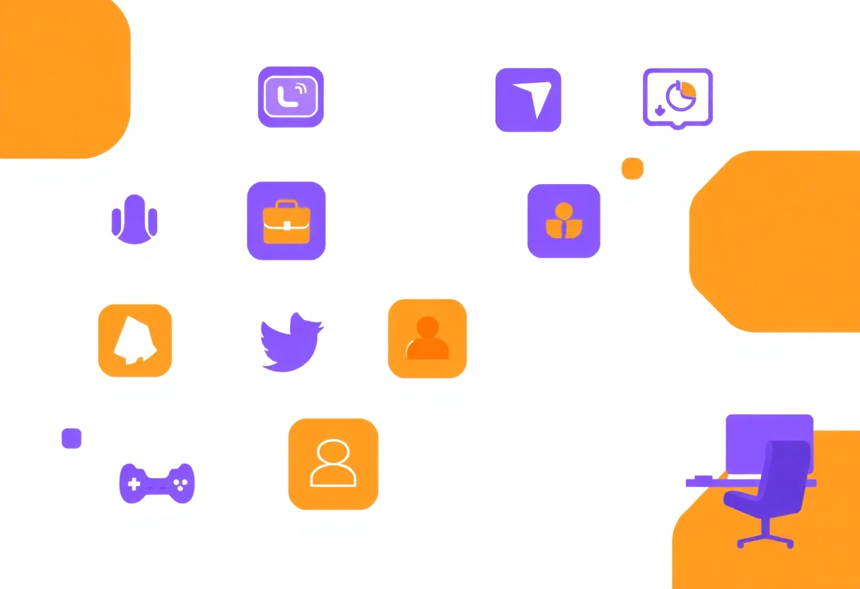 Abstract representation of health apps