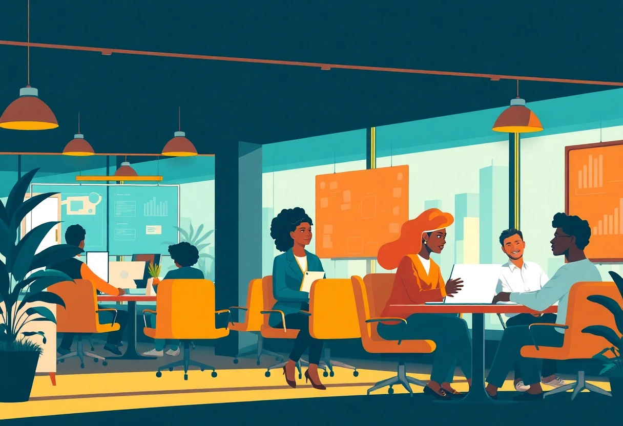 Colaboración en un entorno laboral diverso