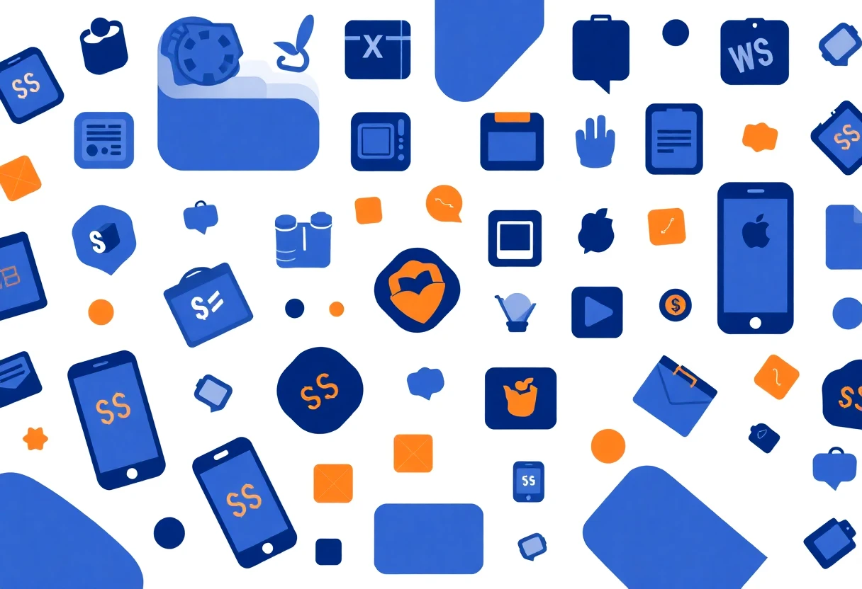 Ilustración de iconos de descuentos